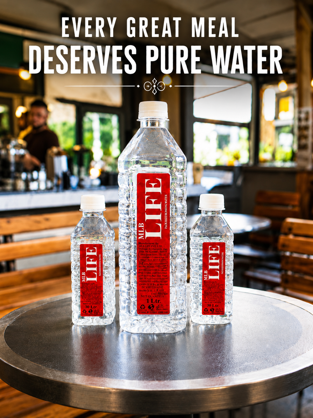 Every great meal deserves pure water