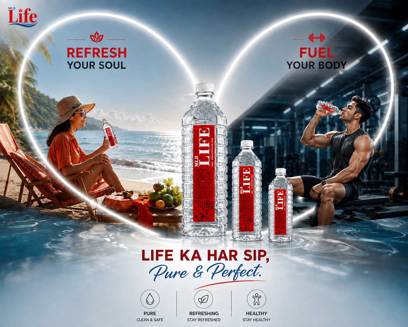 LIFE ka har sip — pure and perfect