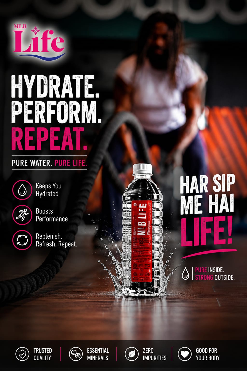 Hydrate. Perform. Repeat.