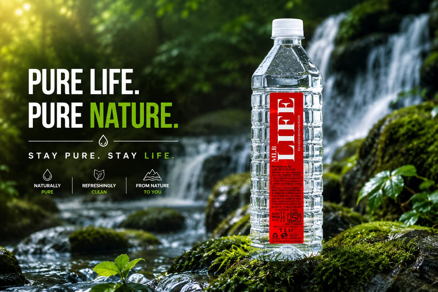 Pure life. Pure nature.