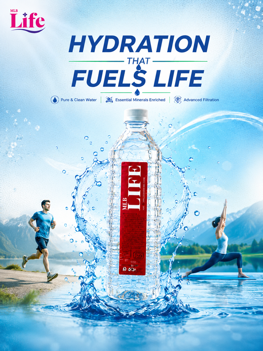Hydration that fuels life