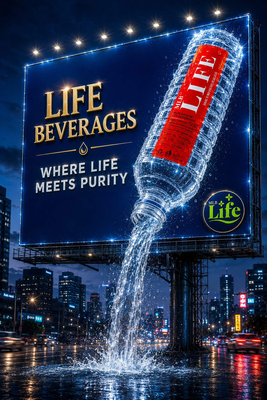 LIFE BEVERAGES — where life meets purity